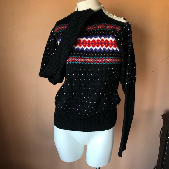 Vintage angora Italian Mob gorgeous sweater - Picture 2 of 12